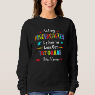 Camiseta Crianças, Até Logo Jardim de Infância 1ª Série Aqu