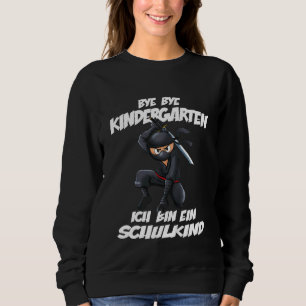 Camiseta Crianças Até Tchau Jardim De Infância Ninja Primei