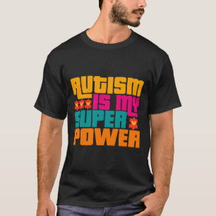 Camiseta Crianças Autismo Sensibilização Dino Autista Toddl