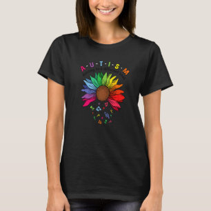 Camiseta Crianças Autistas Autismo Dançando Num Ritmo Difer