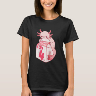 Camiseta Crianças Axolotl Meninas de 4 anos 4º aniversário 
