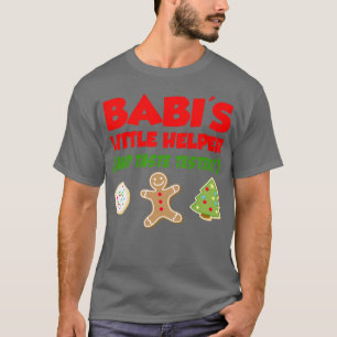Camiseta Crianças Babi's Little Helper Christmas Cookie Bak