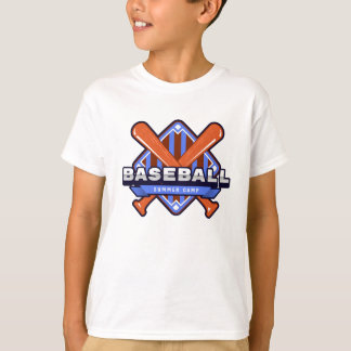 Camiseta Crianças Baseball Summer Camp Graphic