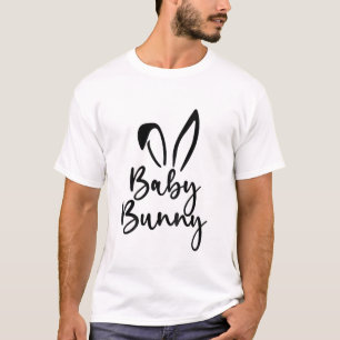 Camiseta Crianças Bebê Coelhinho Criança Páscoa Impress