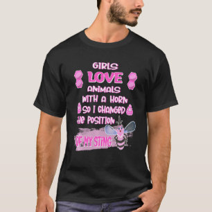 Camiseta Crianças, Bebês Engraçados Ideia para Meninas Apic