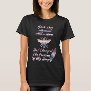 Camiseta Crianças, Bebês Engraçados Ideia para Meninas Apic