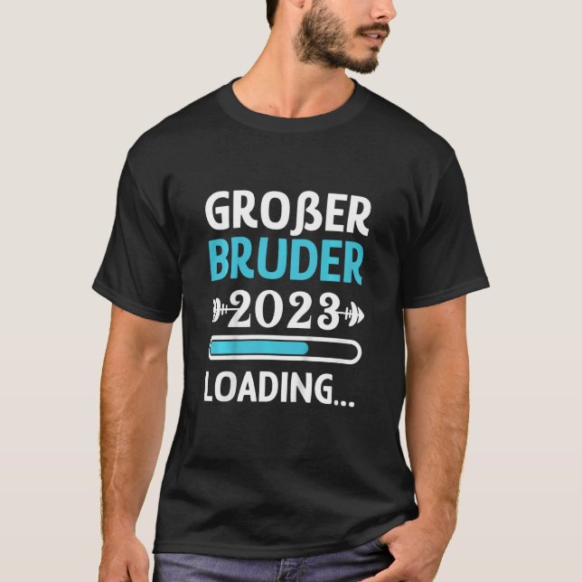 Camiseta Crianças Big Brother 2023 Carregando Big Brother (Frente)