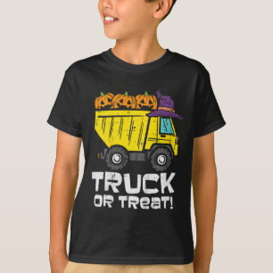 Camiseta Crianças Bombardeiam Caminhão Ou Tratam O Costume
