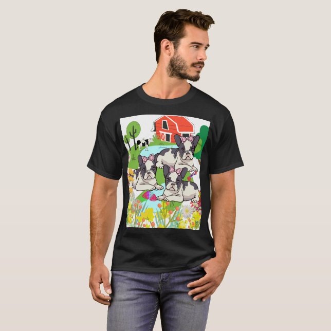 Camiseta Crianças Bonitas E Divertidas Rapazes De Volta À E (Frente Completa)