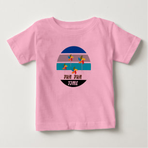 Camiseta Crianças Bonitas Rosa