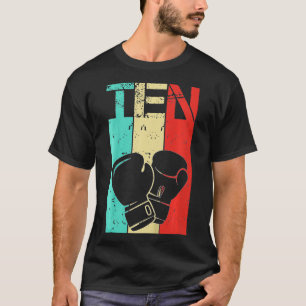 Camiseta Crianças Boxing 10 Menina De Aniversário Boxing 10