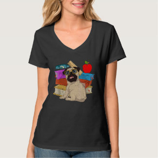 Camiseta Crianças Cachorros Estudante Proprietário de Cacho