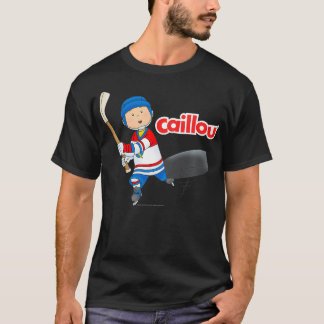 Camiseta Crianças Caillou Infantis Hockey com gelo