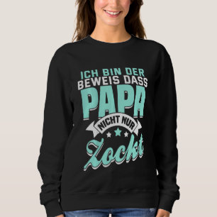 Camiseta Crianças Caixa Der Prove Dass Papa Nicht Nur Zockt