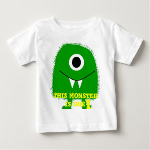 Camiseta Crianças/camisa monstro dos miúdos