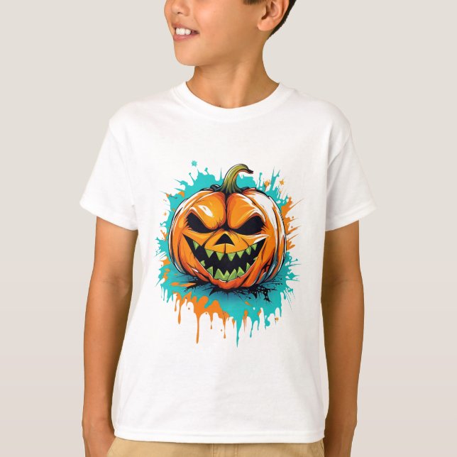 Camiseta Crianças Camiseiros Halloween (Frente)