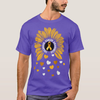 Camiseta Crianças cancer pediátrico cancer de infantaria de