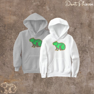 Camiseta Crianças Capivara Neon 