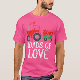 Camiseta Crianças Carregam Tru De Dia de os namorados De Tr