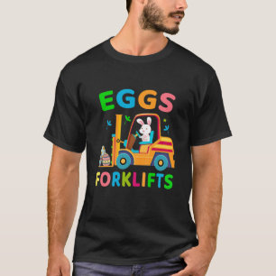 Camiseta Crianças Coelhinhos Andando De Forquilhas Engraçad