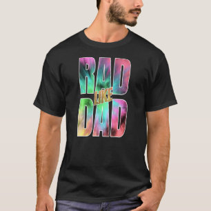 Camiseta Crianças Coloridas Como Pai É Excelente Para Crian