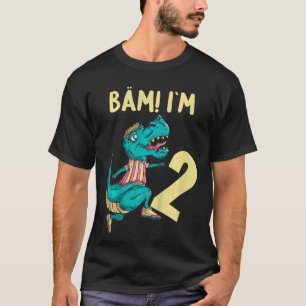 Camiseta Crianças Com 2 Anos De Idade Filha Filhos De Dois