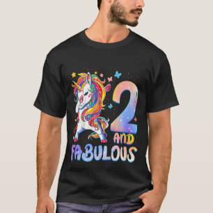 Camiseta Crianças Com 2 Anos De Idade Oferecem 2 E segundo 