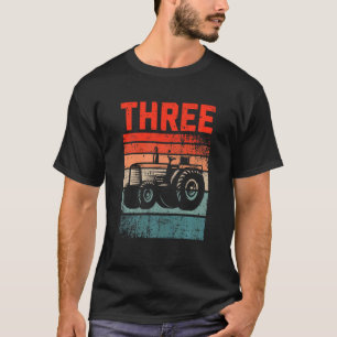 Camiseta Crianças com 3 anos de idade aniversário de 3 anos
