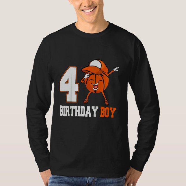 Camiseta Crianças com 3 anos de idade Dabbing basball anive (Frente)