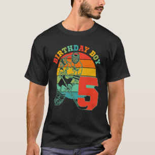 Camiseta Crianças com 5 anos de idade - Festa de aniversári