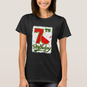 Camiseta Crianças com 7 anos de idade Melancia Fruta tropic