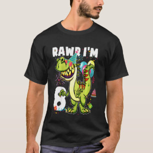 Camiseta Crianças com 88 anos Meninas e Meninos de aniversá