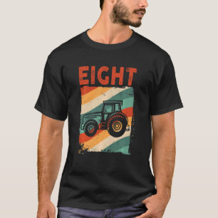 Camiseta Crianças com 8 anos 8 anos Crianças Farmer Trator 