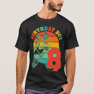 Camiseta Crianças com 8 anos de idade Festa de aniversário 