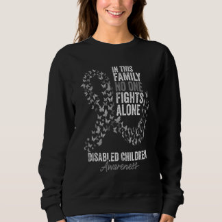 Camiseta Crianças com deficiência Sensibilização Mês Borbol