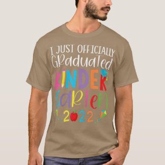 Camiseta Crianças com Graduação Oficial do Jardim de Infânc