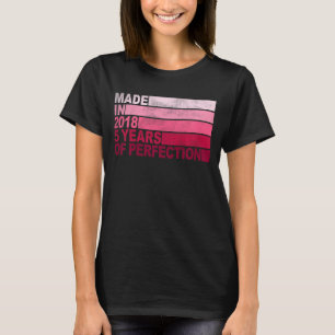 Camiseta Crianças com Nascer de aniversário de 5 anos em 20