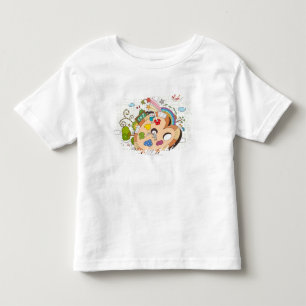 Camiseta Crianças com pincéis