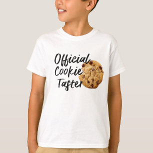Camiseta Crianças Cookie Taster Shirt - Gráfico Engraçado d