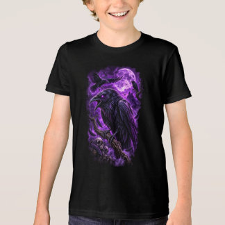 Camiseta Crianças Corvo Roxo