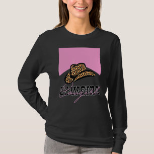 Camiseta Crianças Cowgirl Western Boots Hat Spurs Girls You