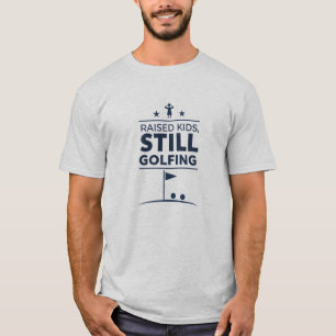 Camiseta Crianças Criadas Ainda Jogando Golfe Humor de Golf