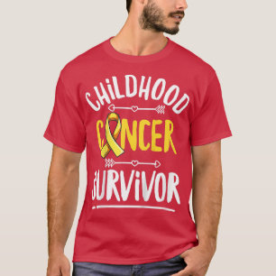 Camiseta Crianças Crianças Cancer de infância para uma infâ