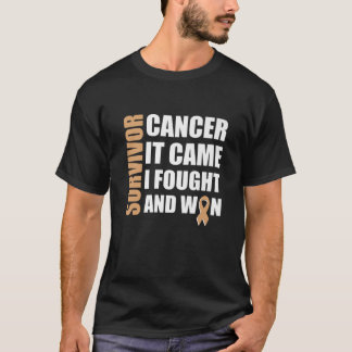Camiseta Crianças Crianças Cancer Lutar Contra o Cancer Fit
