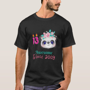 Camiseta Crianças Crianças de 13 anos 13 de aniversário Pan
