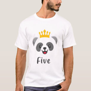 Camiseta Crianças Crianças de 5 anos 5 de aniversário Pa