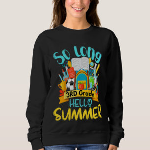 Camiseta Crianças Crianças De Tão Longo 3º Ano Olá Férias D