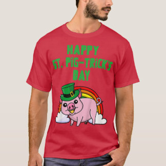 Camiseta Crianças Crianças Felizes Ruas Porcos Para Porcos 