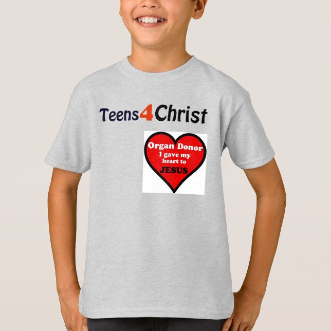 Camiseta Crianças cristãs (Frente)
