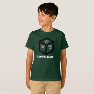 Camiseta Crianças Cubo de Verão